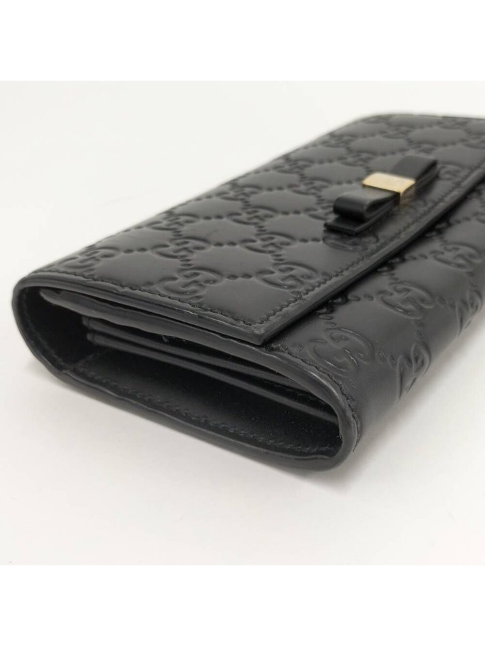 Gucci Wallet Guccissima Leather Black - Picture 6 of 10